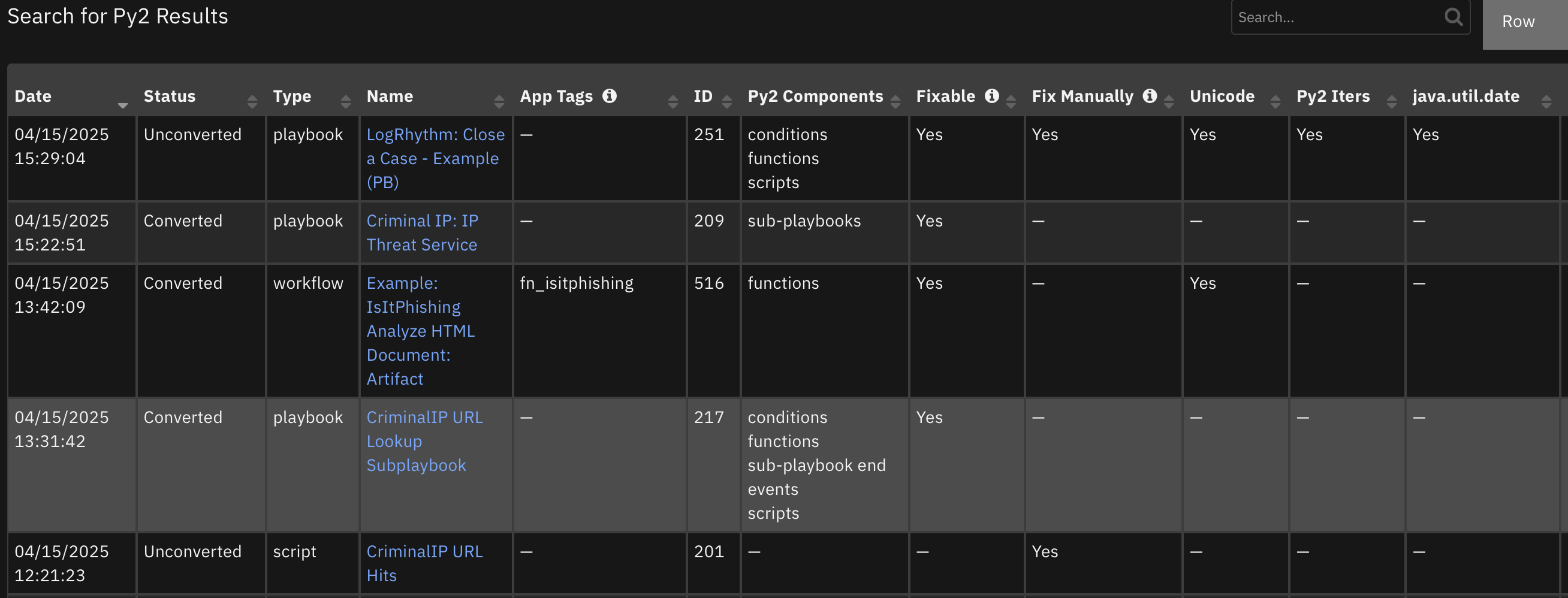 screenshot: main