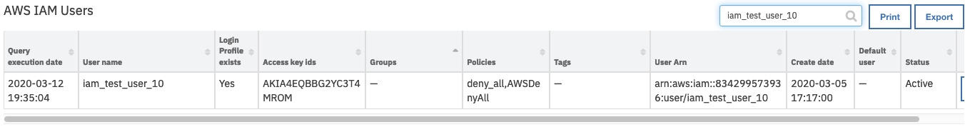 screenshot: fn-aws-iam-list-user-policies-datatable