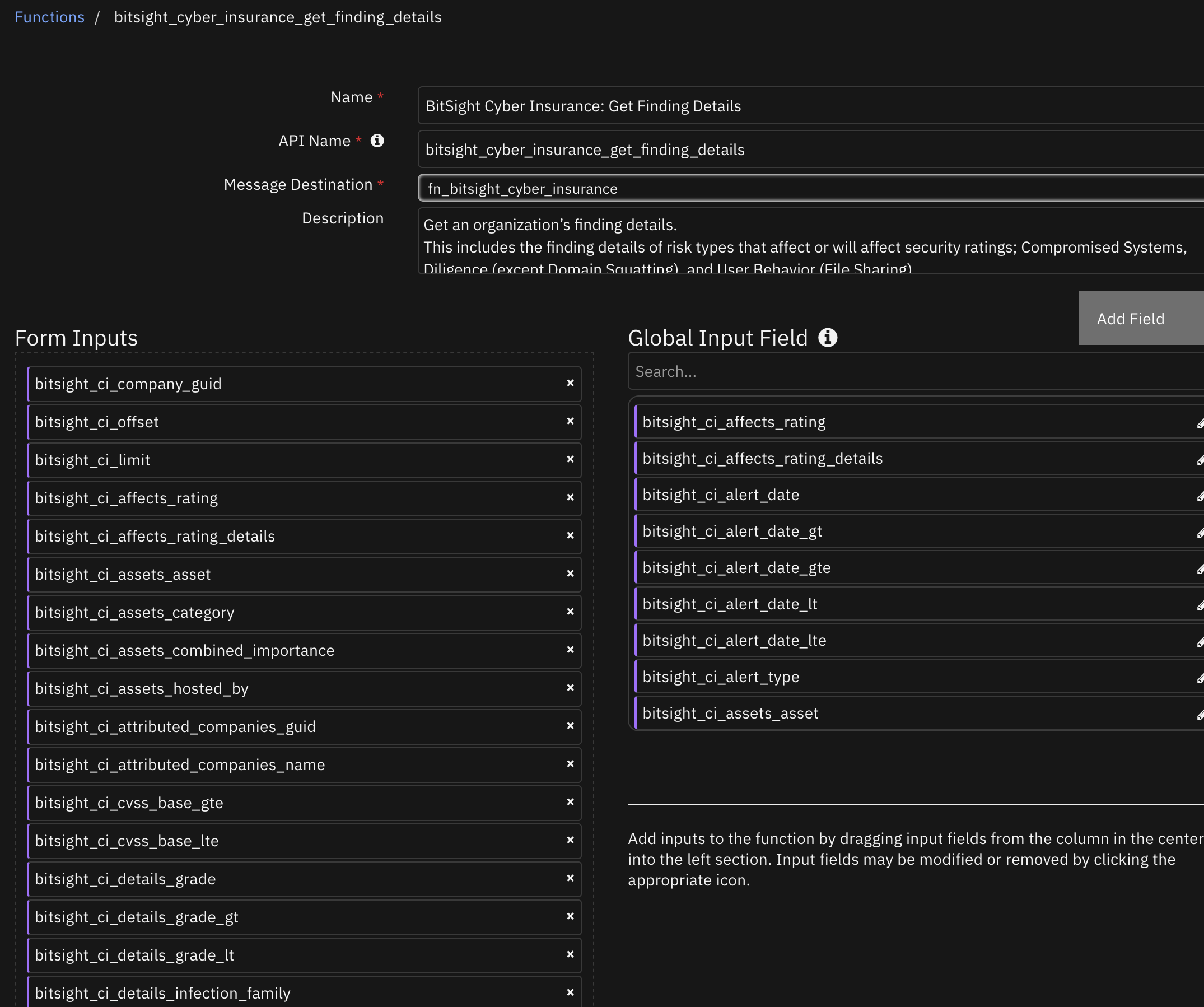 screenshot: fn-bitsight-cyber-insurance-get-finding-details 