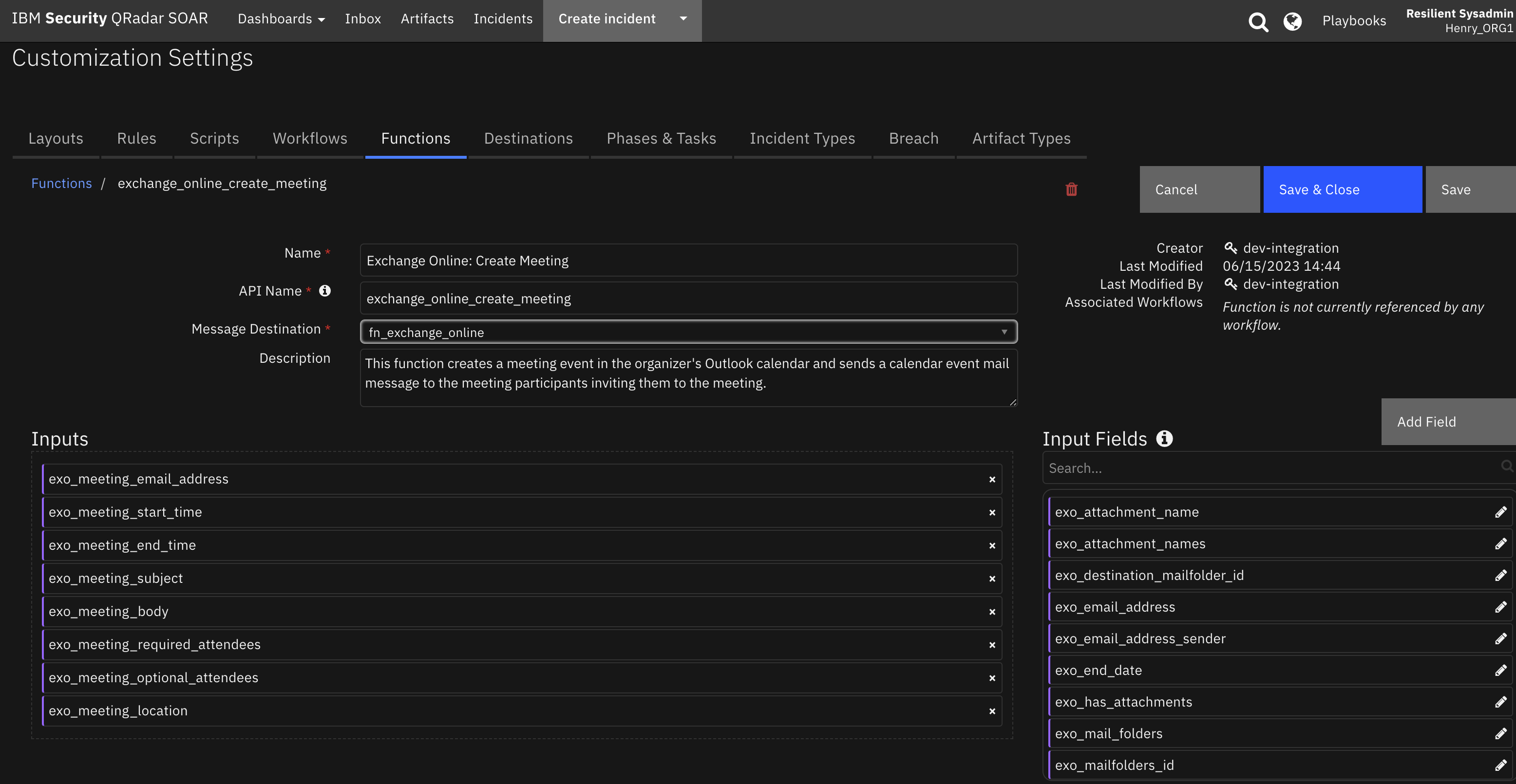 screenshot: fn-exchange-online-create-meeting 