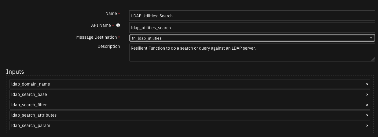screenshot: fn-ldap-utilities-search 