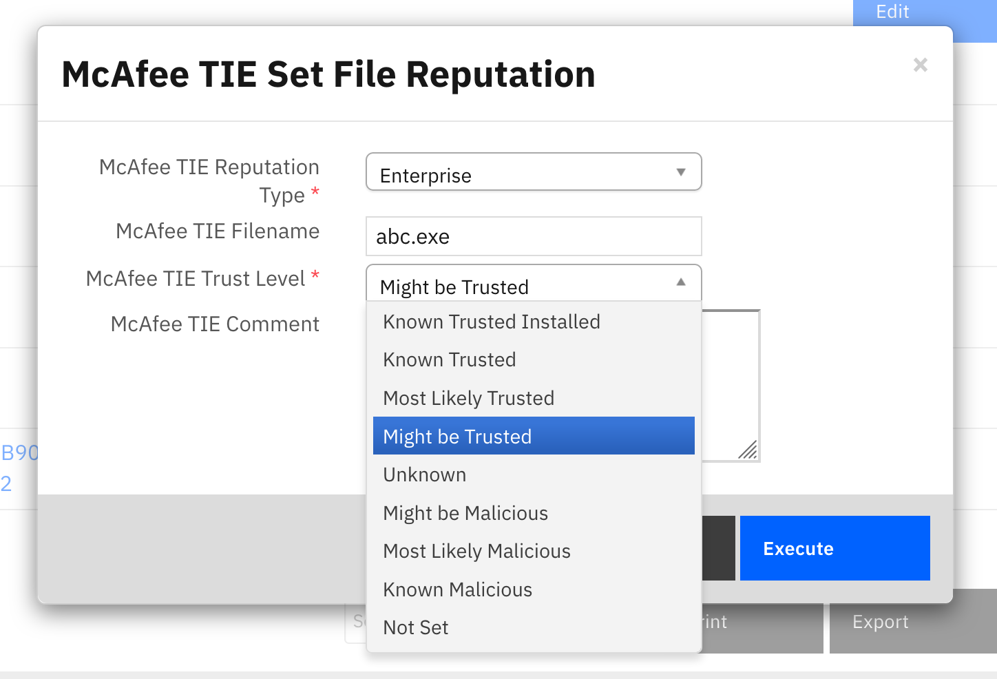 screenshot: fn-mcafee-tie-set-file-reputation 