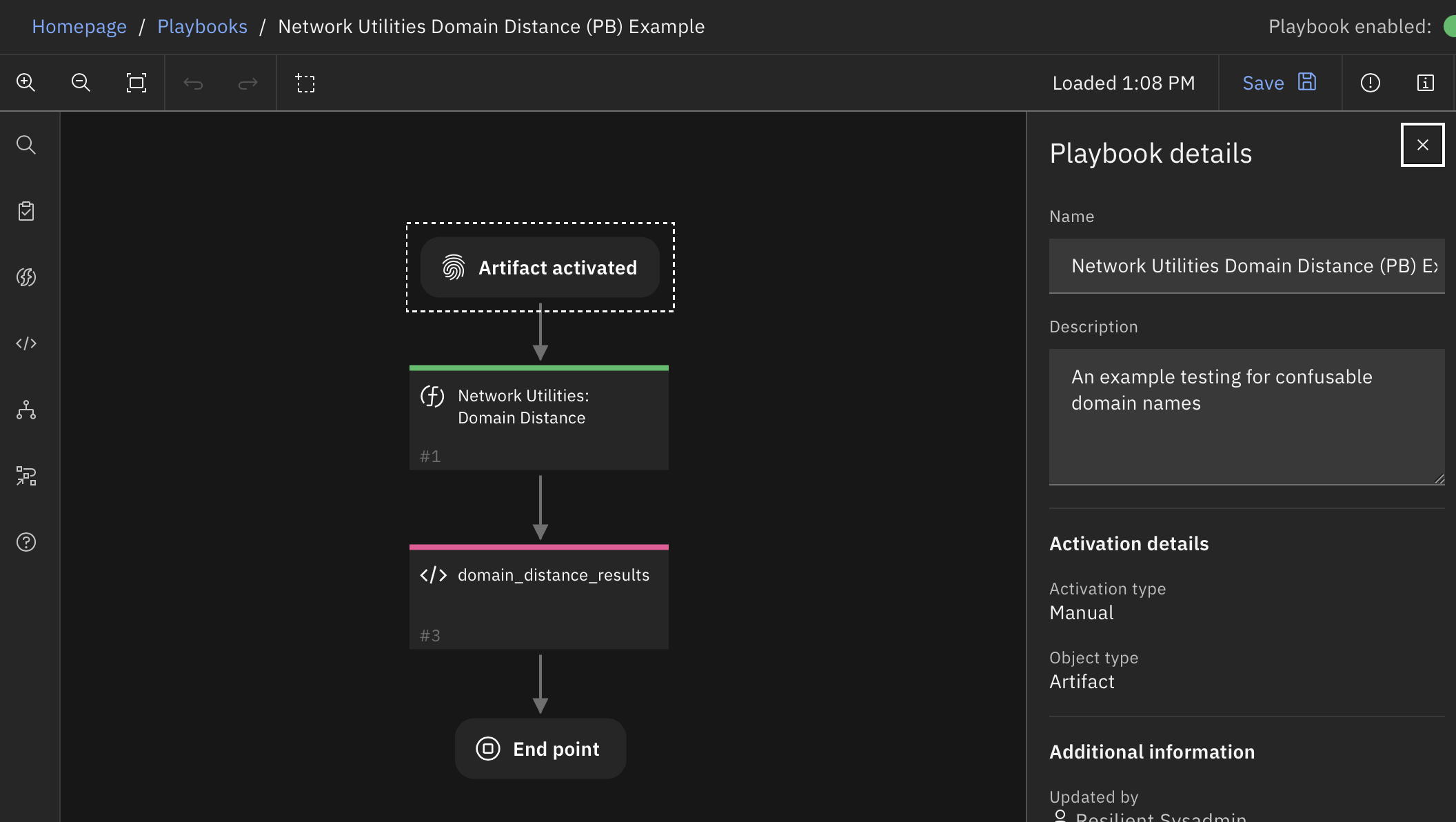 screenshot: fn-network-utilities-domain-distance 