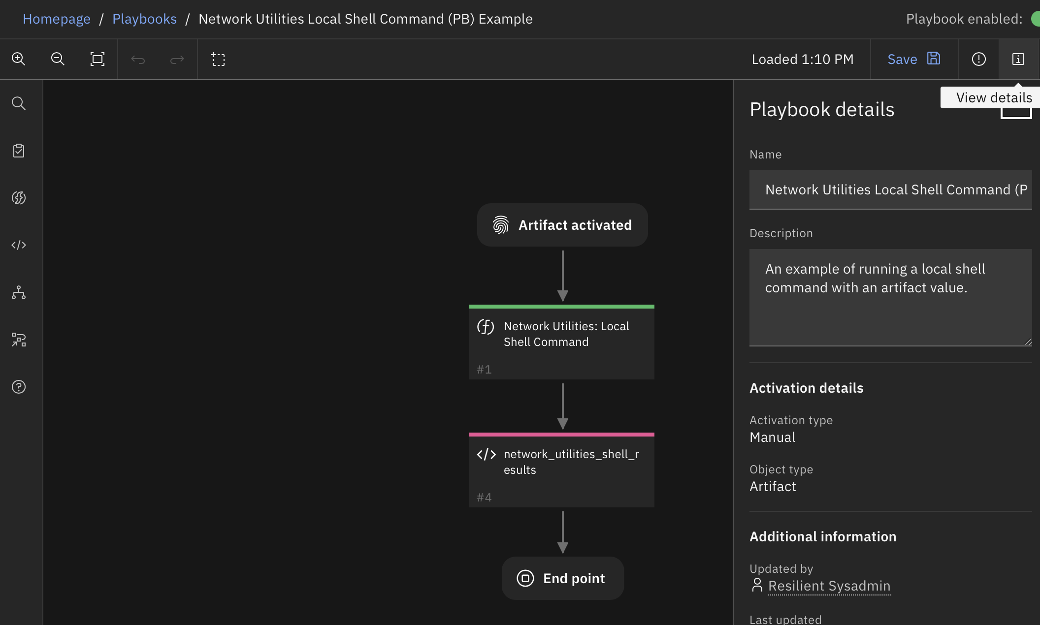 screenshot: fn-network-utilities-local-shell-command 