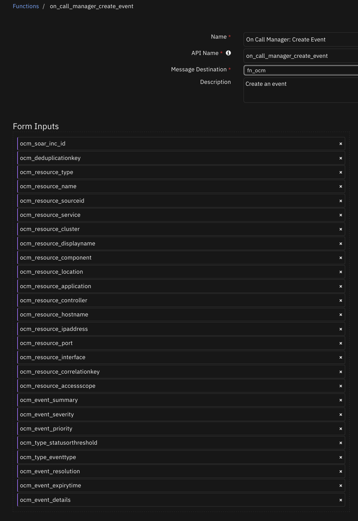 screenshot: fn-on-call-manager-create-event 