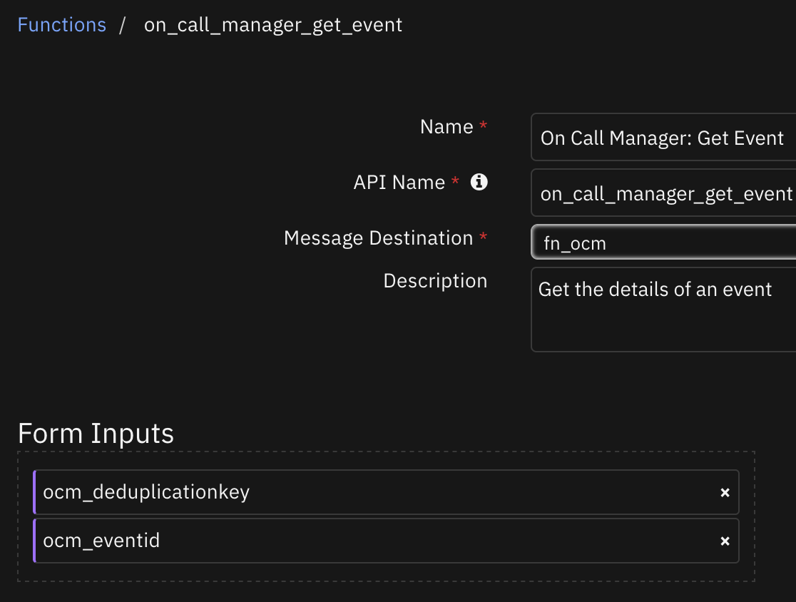 screenshot: fn-on-call-manager-get-event 