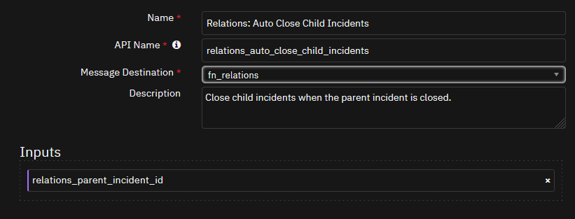 screenshot: fn-relations-auto-close-child-incidents 