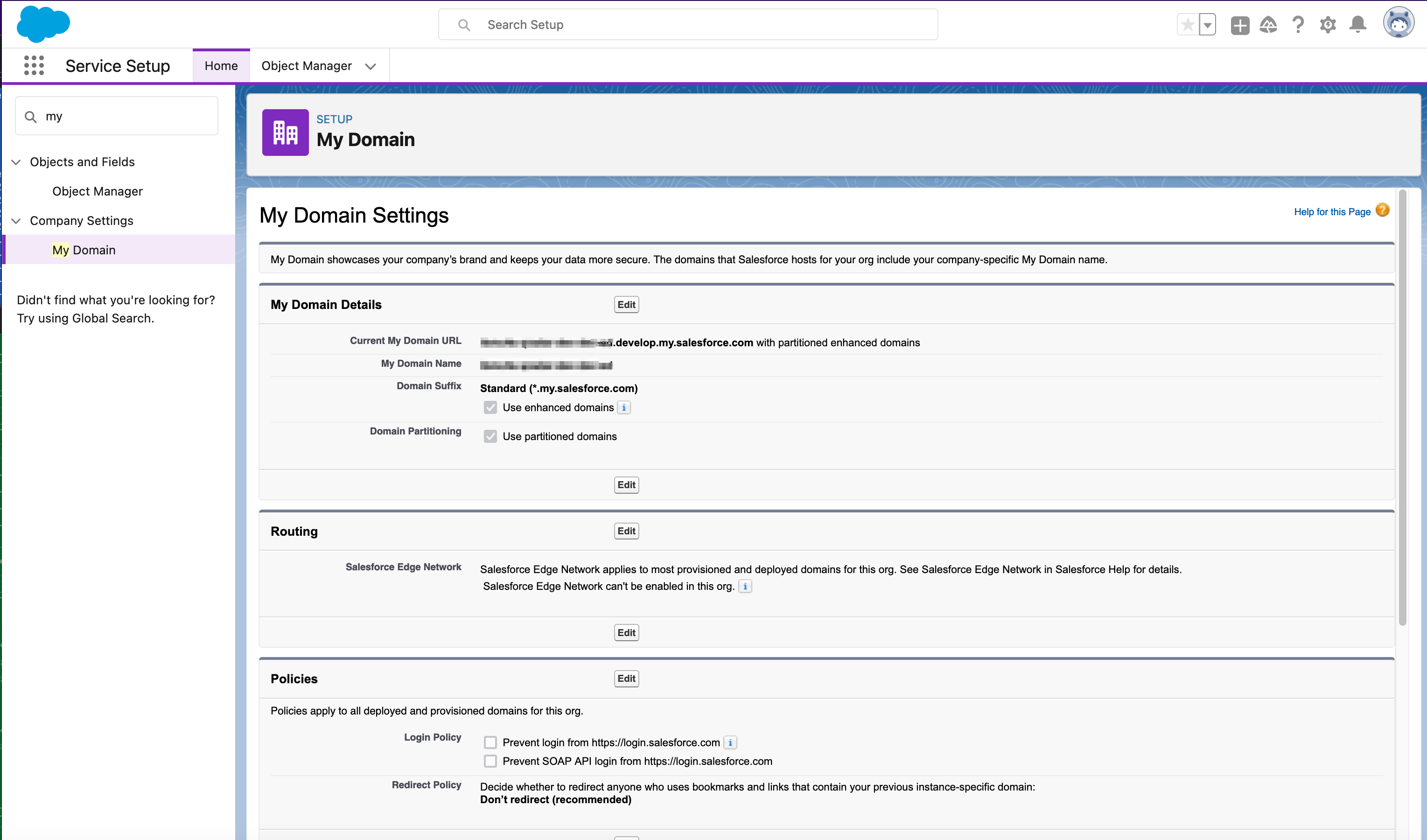 screenshot: my-domain-settings 